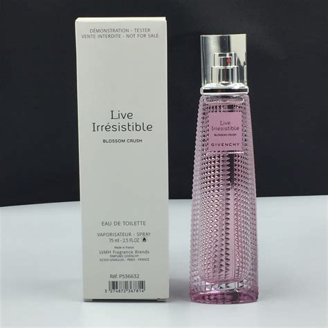 perfume givenchy live irresistible blossom crush feminino eau de toilette|Givenchy perfume.